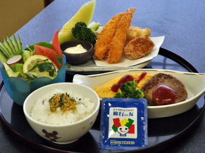 子供用料理をリニューアル 城崎温泉 ときわ別館 公式サイト
